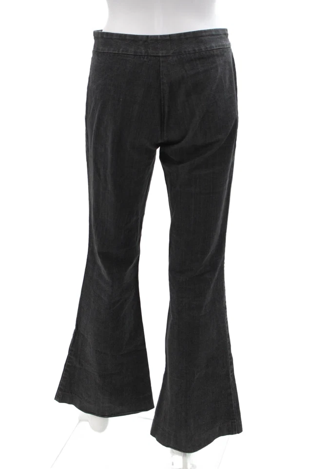 Pantalones de vestir Theory para mujer gris oscuro talla 0 Foto 3 de 4