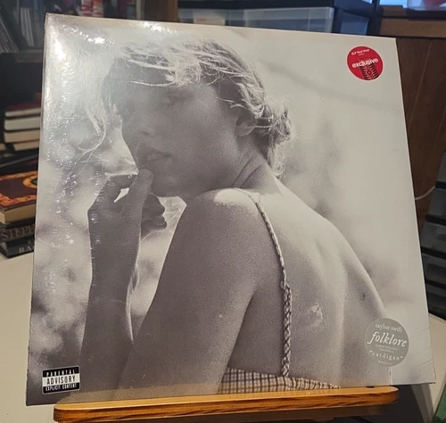 TAYLOR SWIFT FOLKLORE EXCLUSIVE (2LP RED VINYL) CARDIGAN REPUBLIC RECORDS SEALED