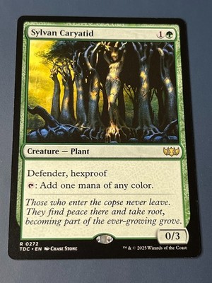 1x SYLVAN CARYATID - Commander - MTG - Magic the Gathering