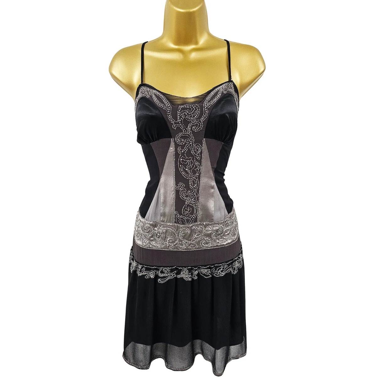 women's blue and white dress White And Blue Striped Maxi Dress With Slit
