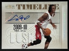 2009-10 Playoff National Treasures Timeline Auto Patch Chris Bosh 1/25 #18