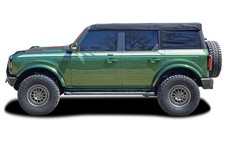 2021-2026 Ford Bronco Full Size Side Stripes Reins Door Decals Vinyl Graphic 2021-2026 Ford Bronco Full Size Side Stripes Reins Door Decals Vinyl Graphic