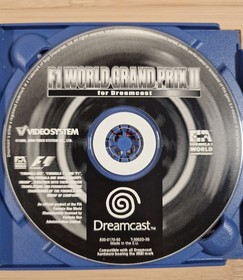 F1 World Grand Prix II Sega Dreamcast CIB - Near Mint