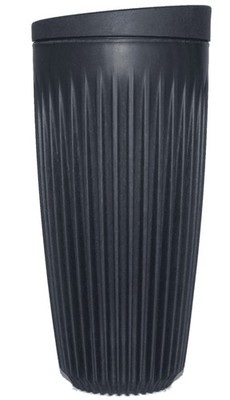 Huskee Cup With Lid 16 oz (Charcoal) NEW