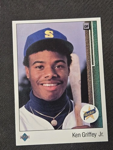 Ken Griffey Jr. 1989 Upper Deck STAR ROOKIE Card #1 (RC) Seattle Mariners MLB