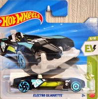 Hot Wheels Electro Silhouette Hw Ev 5/10 2026 58/250 1:64 Treasure Hunt