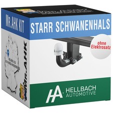 Für Renault Laguna III Limo Anhängerkupplung starr von Hellbach mit ABE EBA