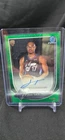 2025-26 Bowman Chrome /99 Green Mojo Auto John Tonje RC Utah Jazz
