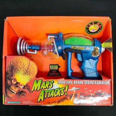 Mars Attacks MARTIAN BRAIN DISINTEGRATOR Trend Master Red Sealed 1996 unbenutzt
