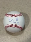 George Brett signed OML baseball w/ HOF 99 ** Beckett **