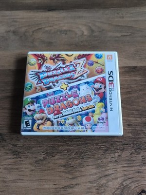 Puzzle & Dragons Z + Super Mario Bros. Edition (3DS, Case & Insert Only)