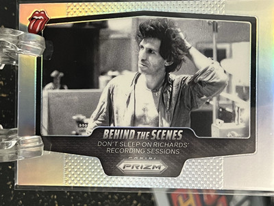 Pathe-Marconi Studios       2025 Prizm Rolling Stones       SILVER BEHIND SCENES
