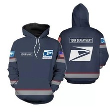 Custom Name Postal Worker 2025 Hoodie 3D