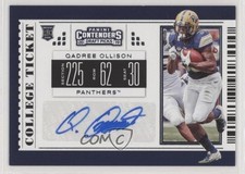 2019 Panini Contenders Draft Picks College Ticket QADREE OLLISON #175 Auto 9bg