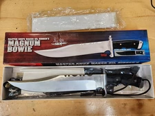 Gil Hibben GH5050 Custom Magnum Bowie Knife 12.5” Blade w/Leather Sheath