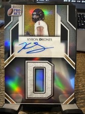 2025 Leaf Pro Set Surname Signatures “D” Kyron Drones Autograph  /25 !!!!