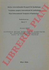 GEZE Bernard - Rapports entre phenomenes karstiques et phenomenes géologiques d