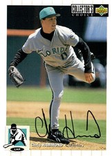 1994 Upper Deck Collector's Choice - Chris Hammond #362 Silver Foil Signature