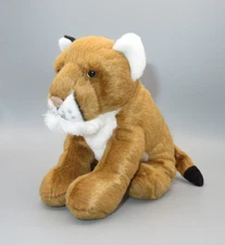 Wild Republic Mountain Lion Cub Plush Stuffed Animal Brown Baby Cat 7"