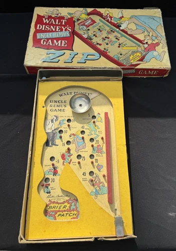 1947 Walt Disney's Uncle Remus Parker Brothers Game Board In Box Nice! Complete!