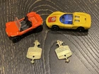 Vintage Corgi Rockets Beach Buggy & Porsche Carrera 6 includes 2x Gold Tune Keys