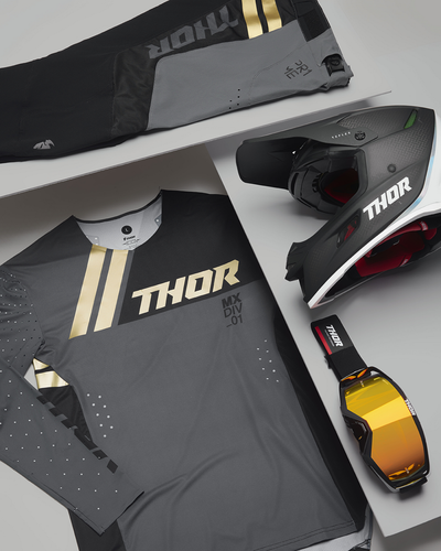 THOR 0110-7813 Reflex Helmet - Polar - Carbon/White - MIPS® - XS - Picture 7 of 10