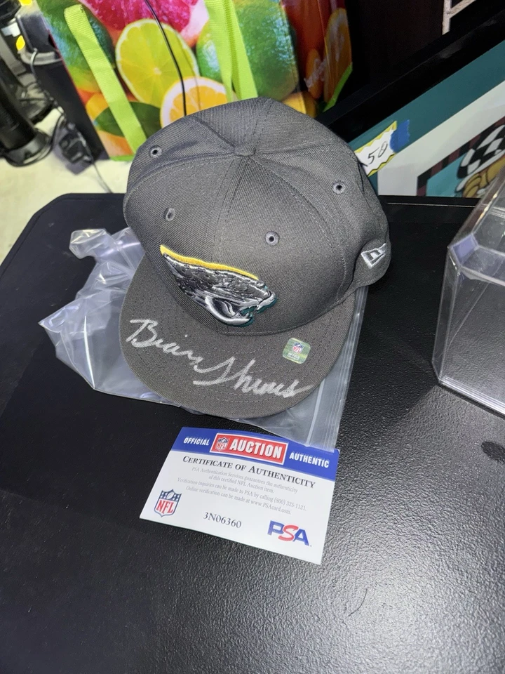 BRIAN THOMAS JR. Draft Hat Signed Worn During Event FIRST NFL AUTOGRAPH 1/1 Rare - Image 2 of 4