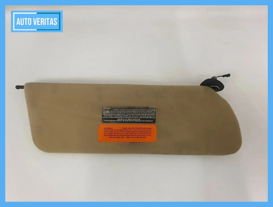 original Jeep Cherokee XJ 4.0 LTD sun visor left 55033357 beige - Image 3 of 4