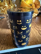 Yankee Candle Trick or Treat 12oz Med Pillar - NEW But A Little Melted