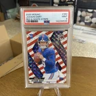 2025 Panini Mosaic - Rookies Jaxson Dart #362 Red & White Stripe Prizm (RC)