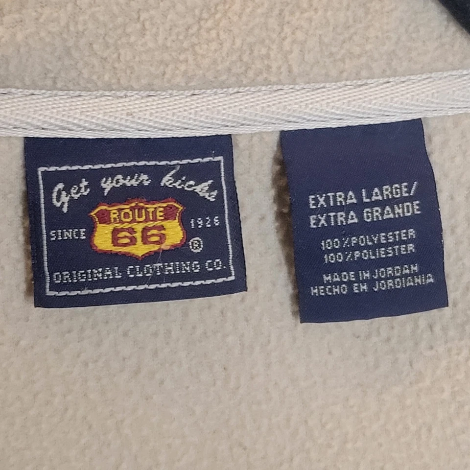 Chaqueta Blazer Route 66 Mujer Talla XL Tostada Sólida Manga Larga Polar Foto 2 de 4