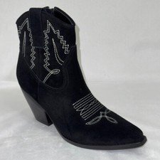 Nine West Women's Nallas Ankle Boot Black 7.5 M