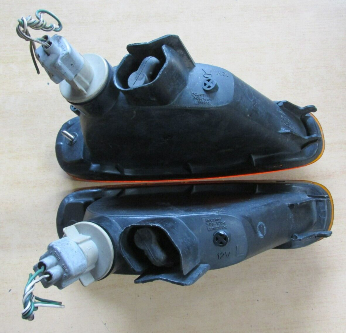 JDM Toyota Celica ST202 Front Bumper Amber Turn Signal Lamp Lights