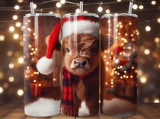 Chrisman Cow printed sublimation 20 oz tumblers