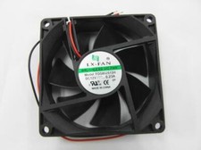 LX-FAN FDS802512H 8025 80x80x15mm DC 12V 0.23A 2 Lines Axial Cooling Fan
