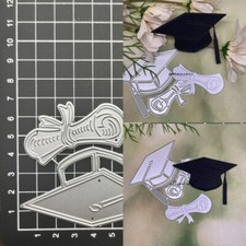 Metal Cutting Dies Graduation Hat Scrapbooking Paper Card Mold Embossing Stencil