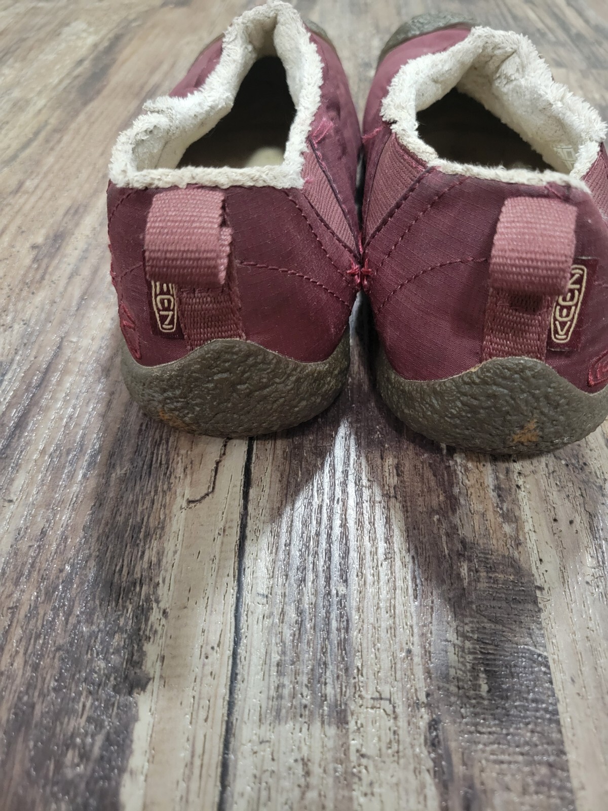 Scarpa mocassino Keen Cush Howser trapuntata foderata donna taglia:9 marrone