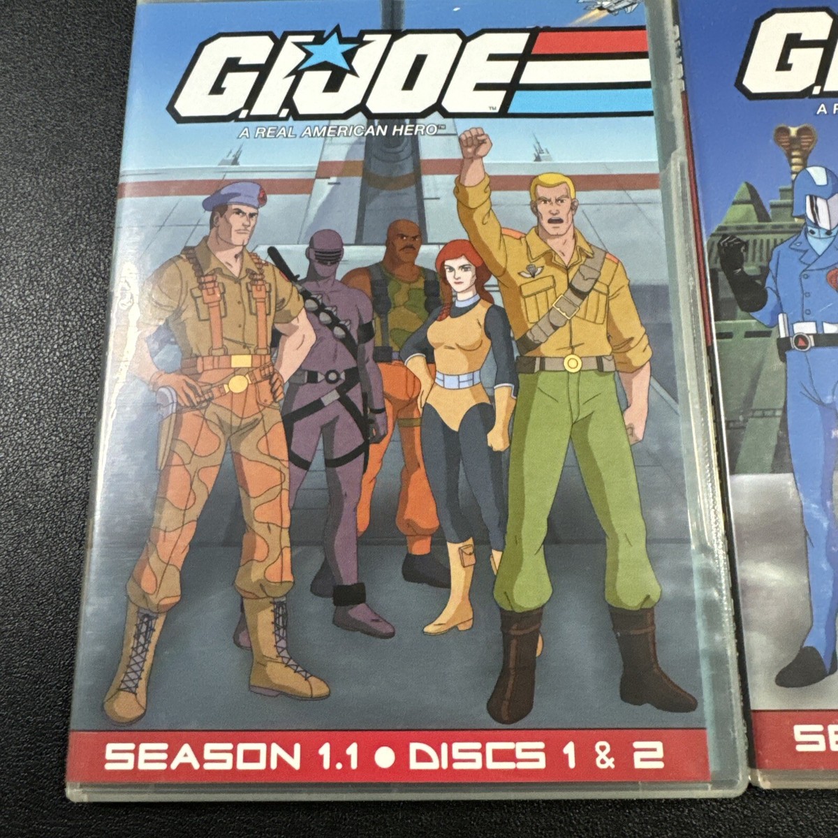 G.I. Joe Season 1.1 and 1.2 DVD Shout Factory TV Animated Series