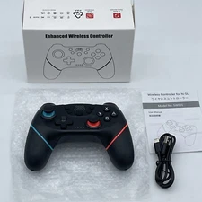 For Nintendo Switch Wireless Pro Controller Gamepad Joypad Dual Vibration