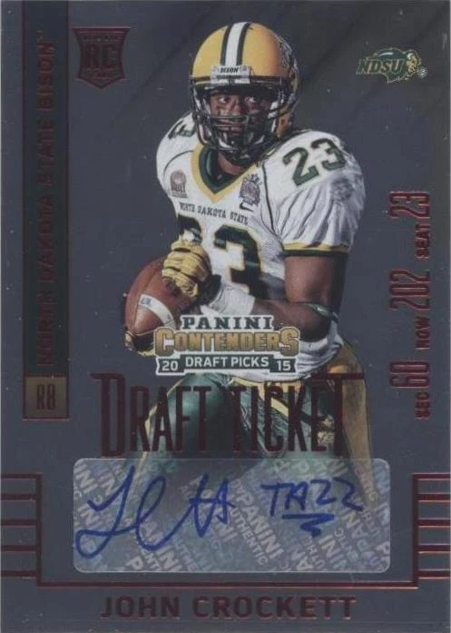 College Draft Ticket Red Foil