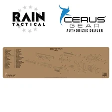 Beretta 1301 Shotgun Premium Cleaning Bench Mat MAGNUM XXL FDE