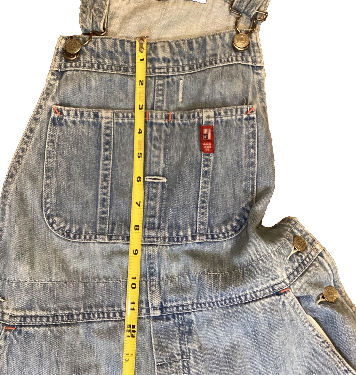 Vintage 90's Ralph Lauren Womens Polo Jeans Co Bib Overalls