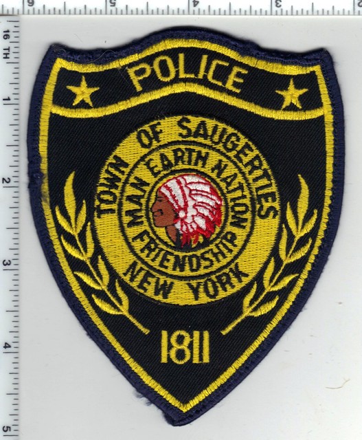 Town of Saugerties Police (New York) 2nd Issue Shoulder Patch eBay