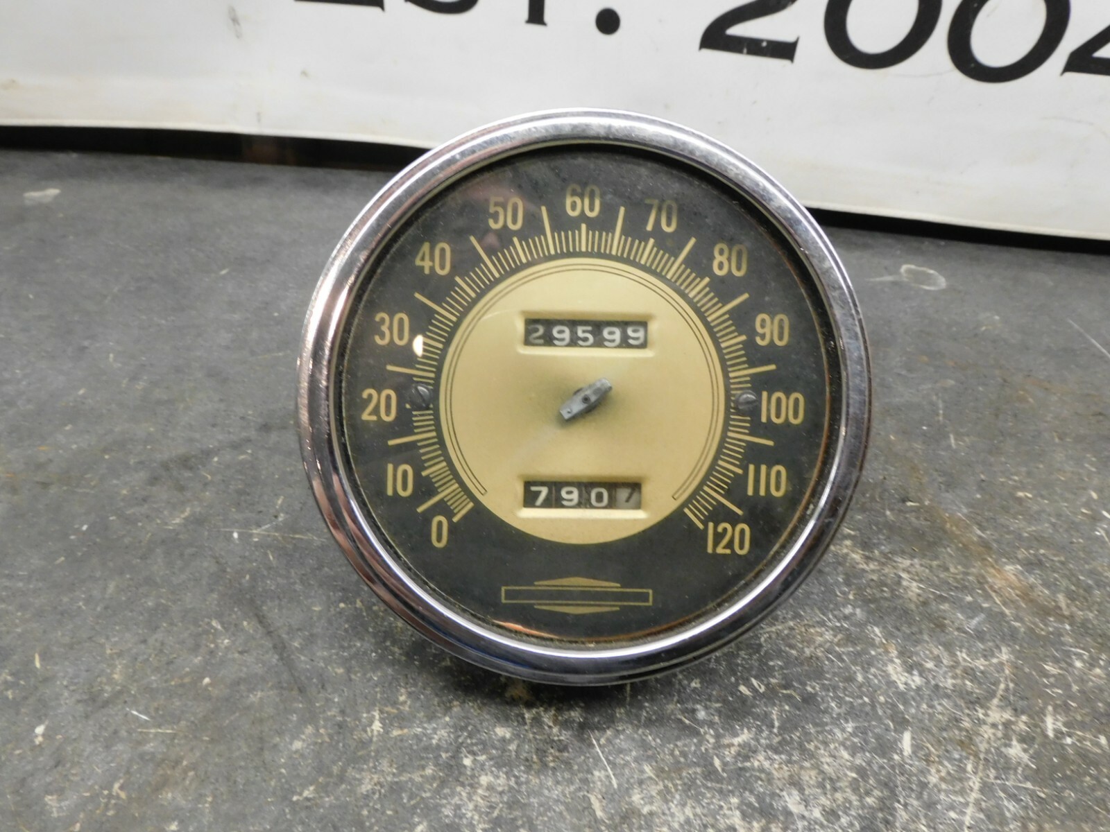 Flht Speedometer Harley Davidson HD OEM Shovelhead FL FLH Speedometer #3 2463 | eBay