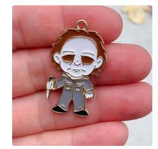 50Pcs new cartoon Halloween Charm bracelet necklace Pendants DIY Jewelry Making