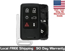 1x New Replacement Key Fob Remote Shell Case For Select Volvo Vehicles