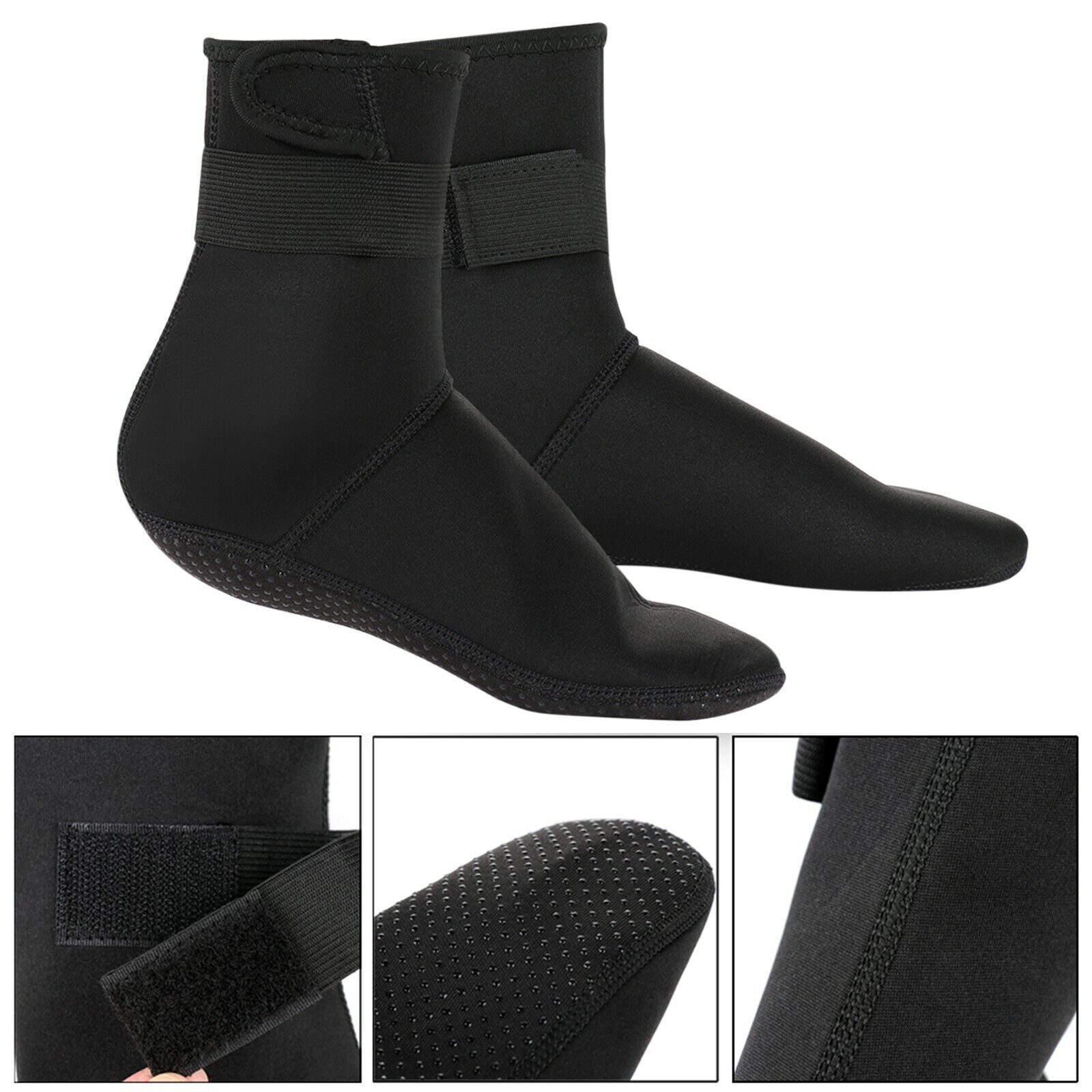 Men Water Shoes Socks Aqua Neoprene Snorkeling Scuba Diving Swim Beach