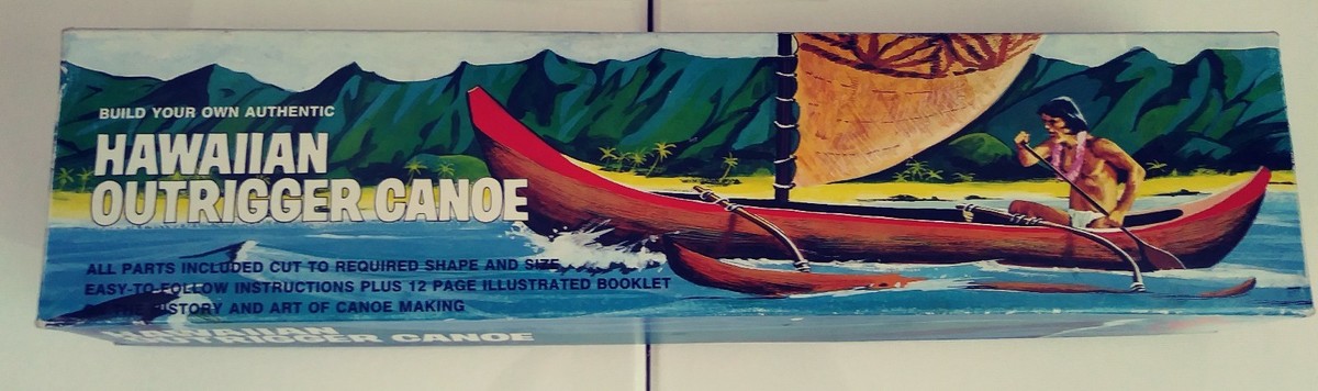 Hawaiian Outrigger Canoe Kit 1969. Authentic Vintage. NEW! | eBay
