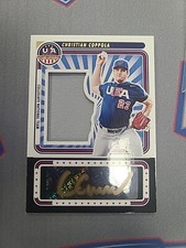 2024 Panini Stars & Stripes CHRISTIAN COPPOLA Gold # D To 50 !!! 