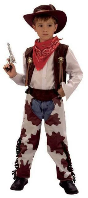 White Cowboy & Western Fancy Dress for Boys
